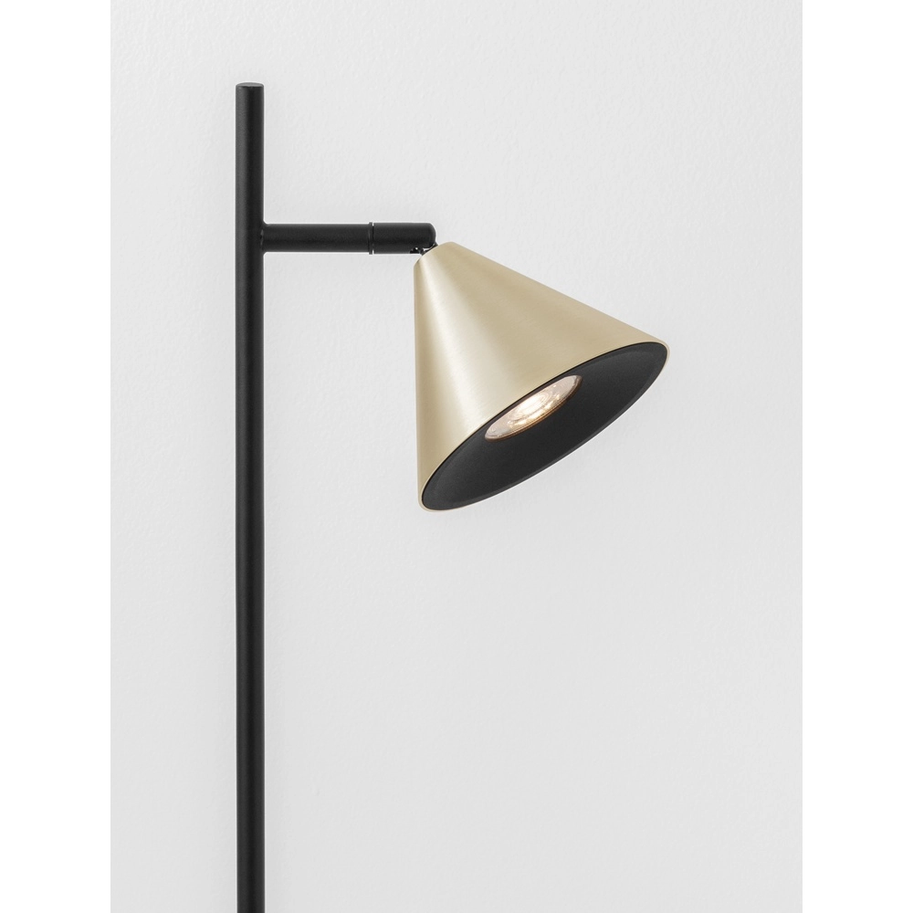 Table lamp Conico black with gold Lyora 5212017475459