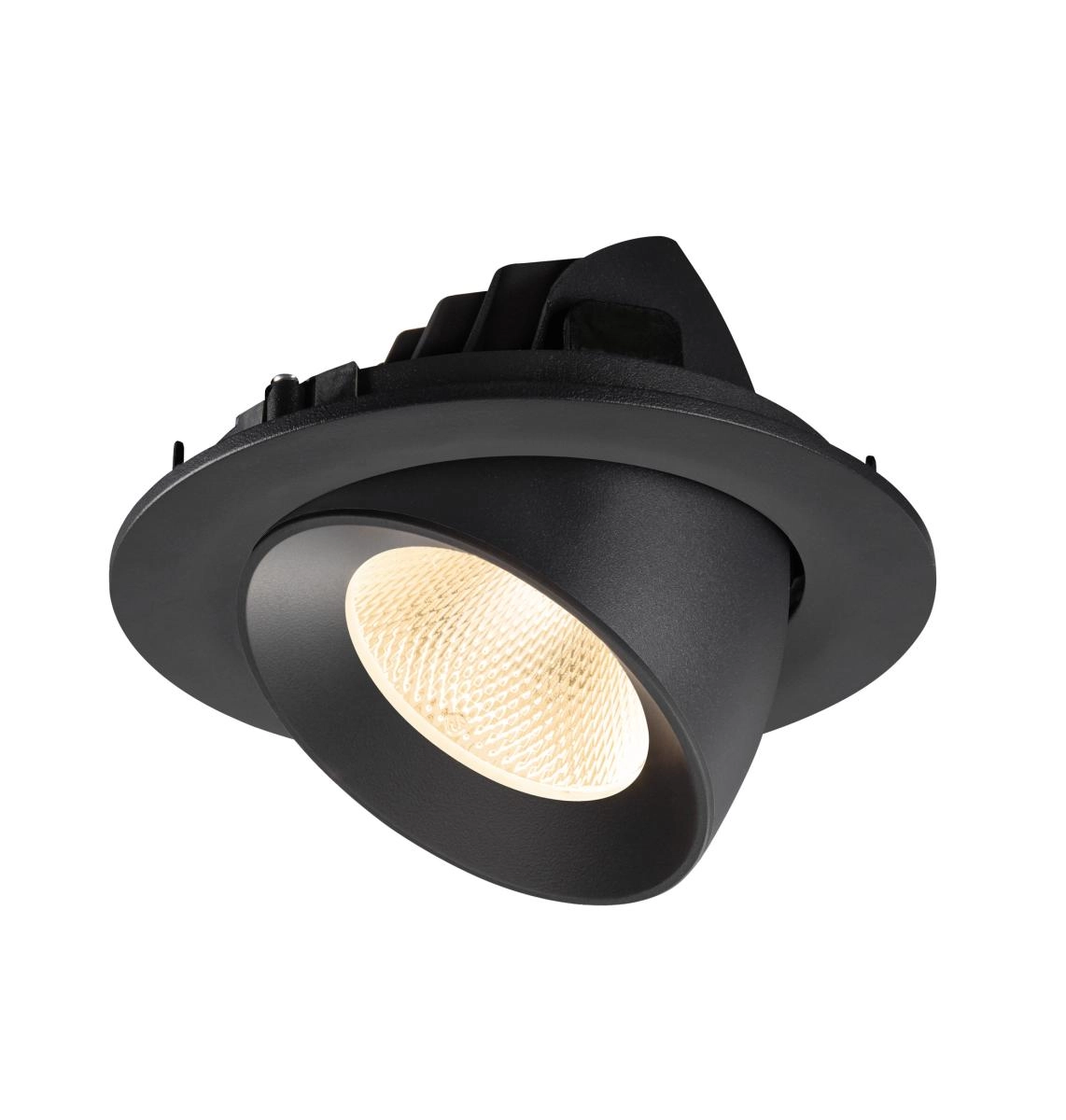Recessed spotlight Numinos Gimble L black 2700K - 20deg SLV 4024163310512