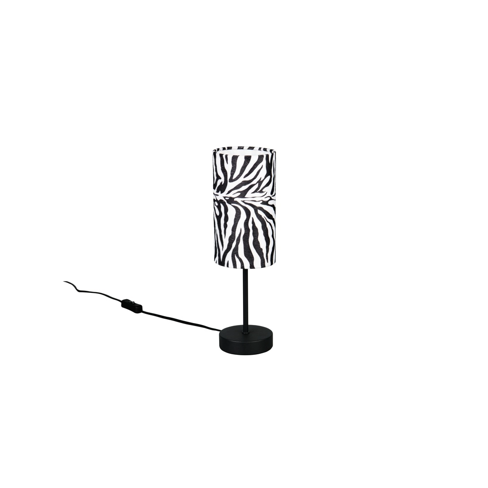 Table lamp Zebara zebra print Trio 4017807678345