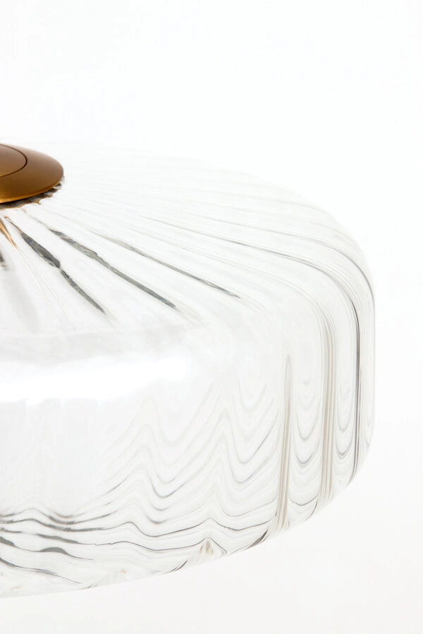 Pendant lamp Pleat gold Ø40cm Light & Living 8717807687823