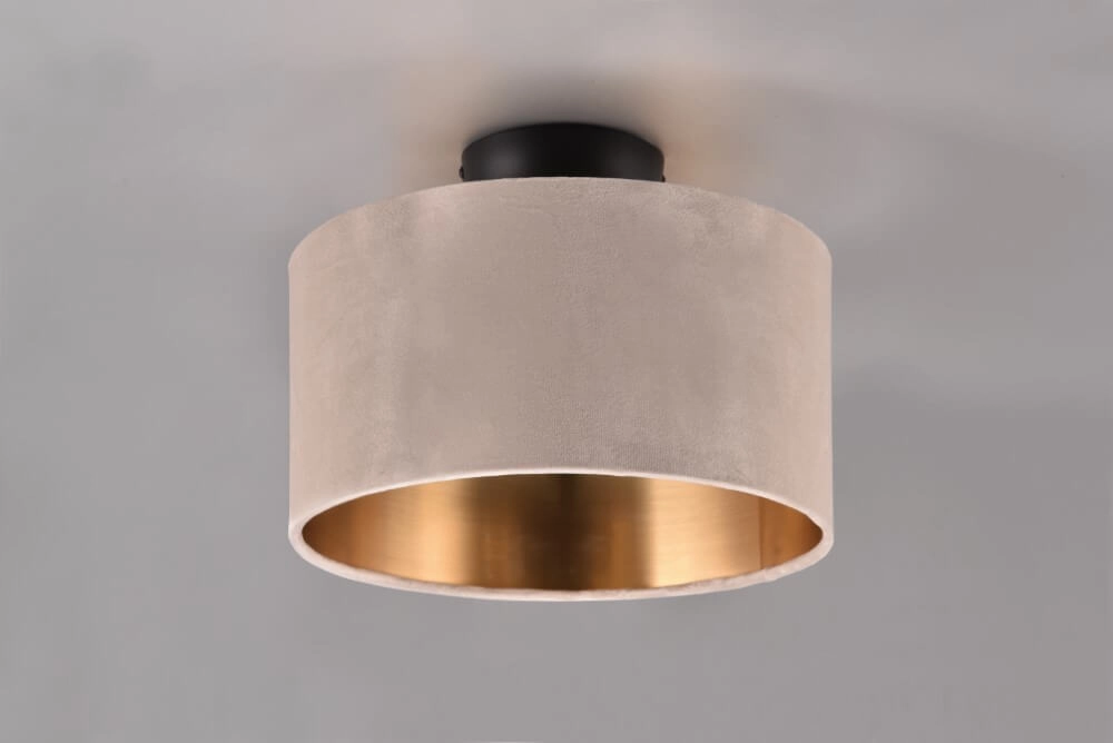 Ceiling light Julieta velvet hood Trio 4017807574128