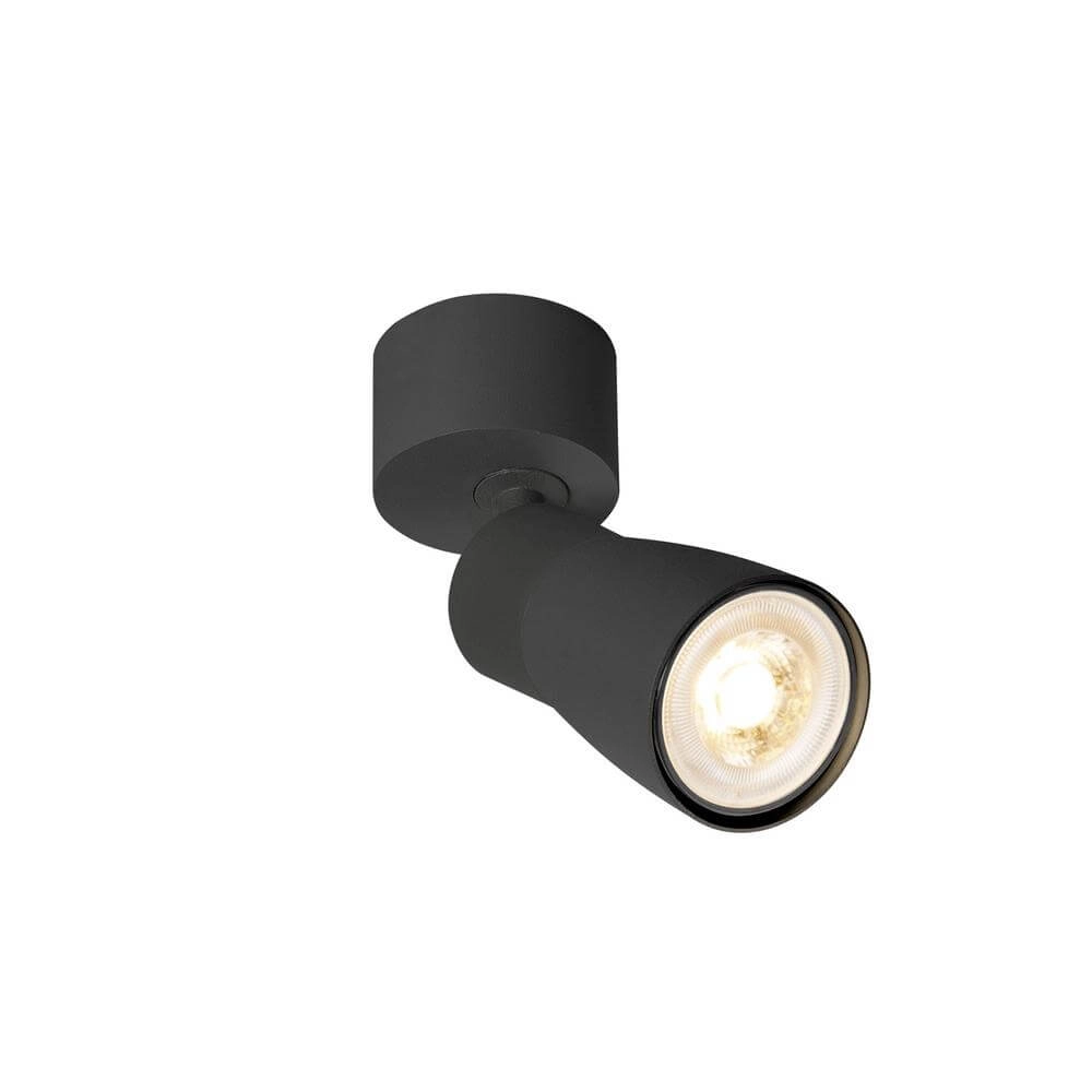 Surface-mounted spot Puri 2.0 Dome black single