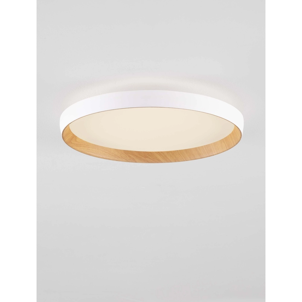 Ceiling light Vomos white Ø 40cm Lyora 5212017448750