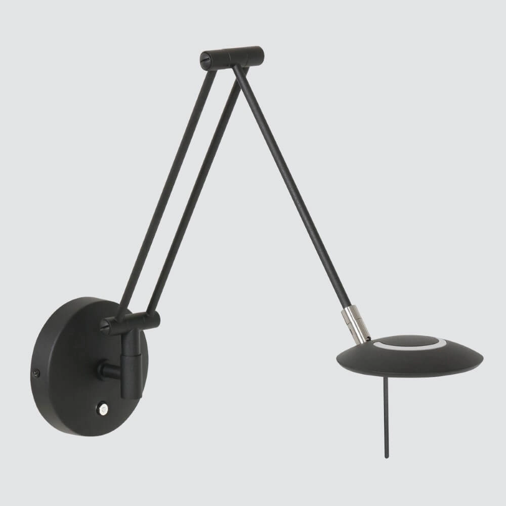 Reading lamp Zodiac LED Black Steinhauer 8712746127331