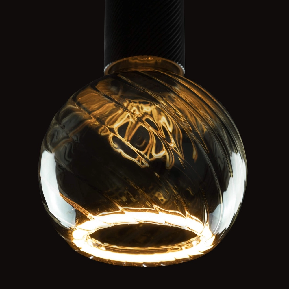 Design light source Floating smoke twist - 6W - E27 - 220lm - 1900K - Ø 12.5cm