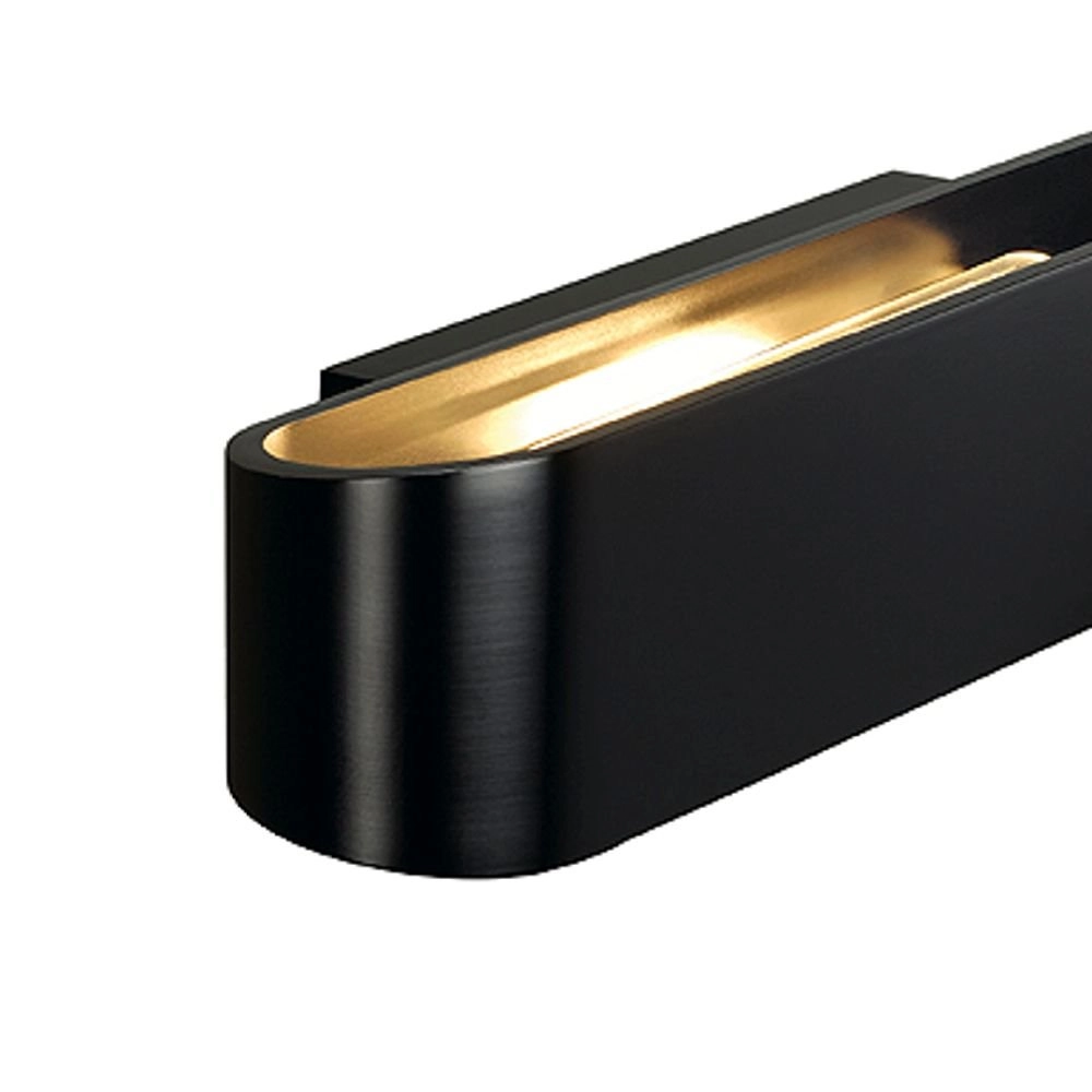 Wall lamp Ossa R7S 300 black SLV 4024163142205