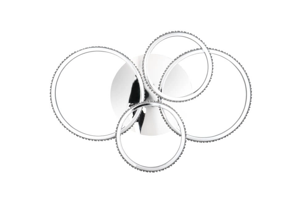 Design ceiling lamp Cires chromium Trio 4017807600940