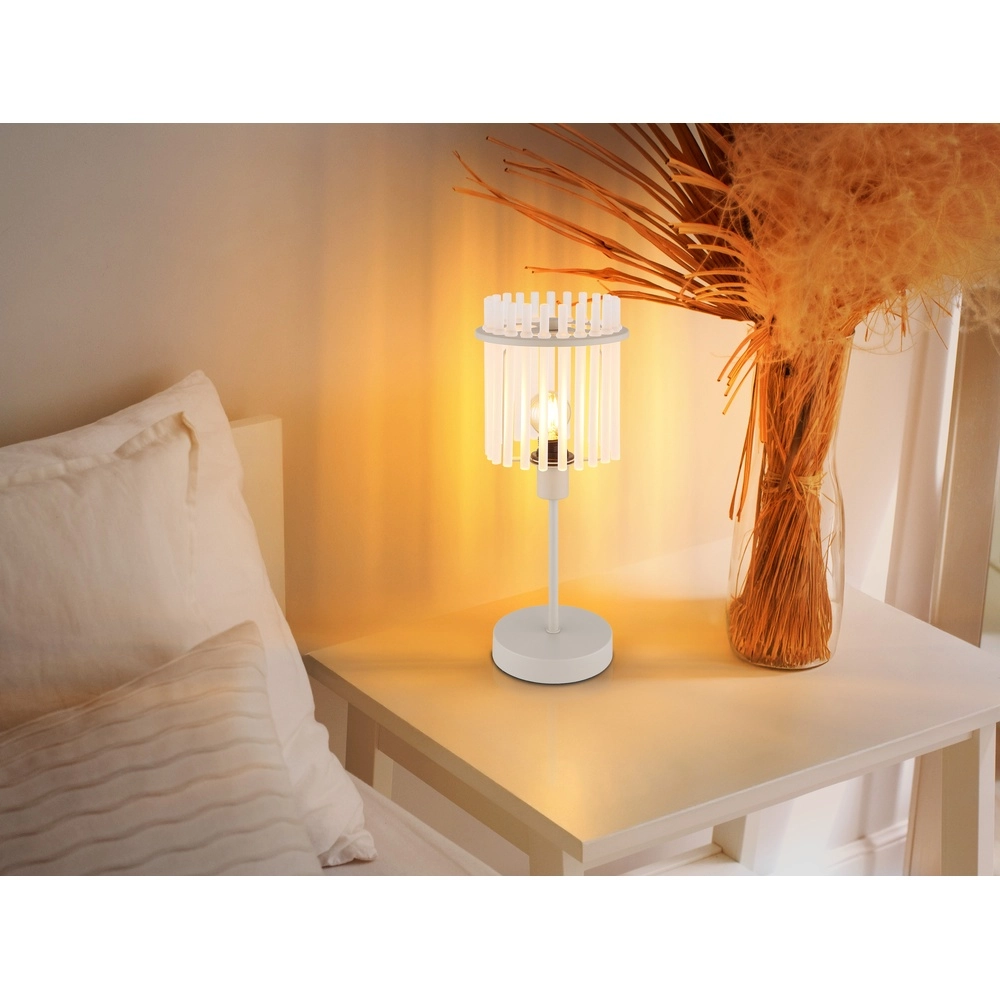 Table lamp Gorley sand brown with glass Globo 9007371569700