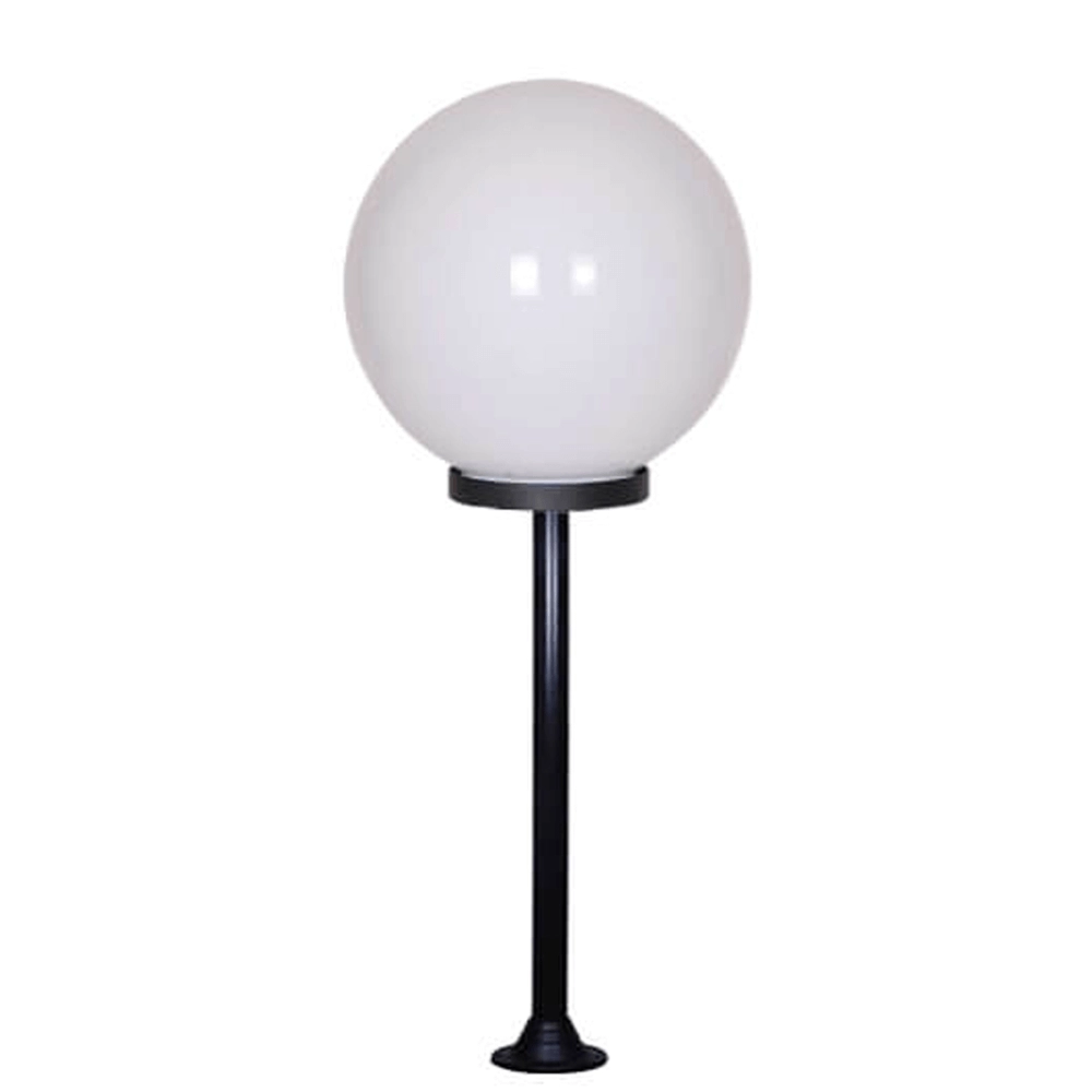 Bulb lamp Bolano 201cm. Standing Opal