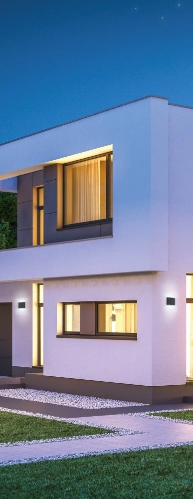 LED wall lamp Thames II Up - Down for outside Trio 4017807337617