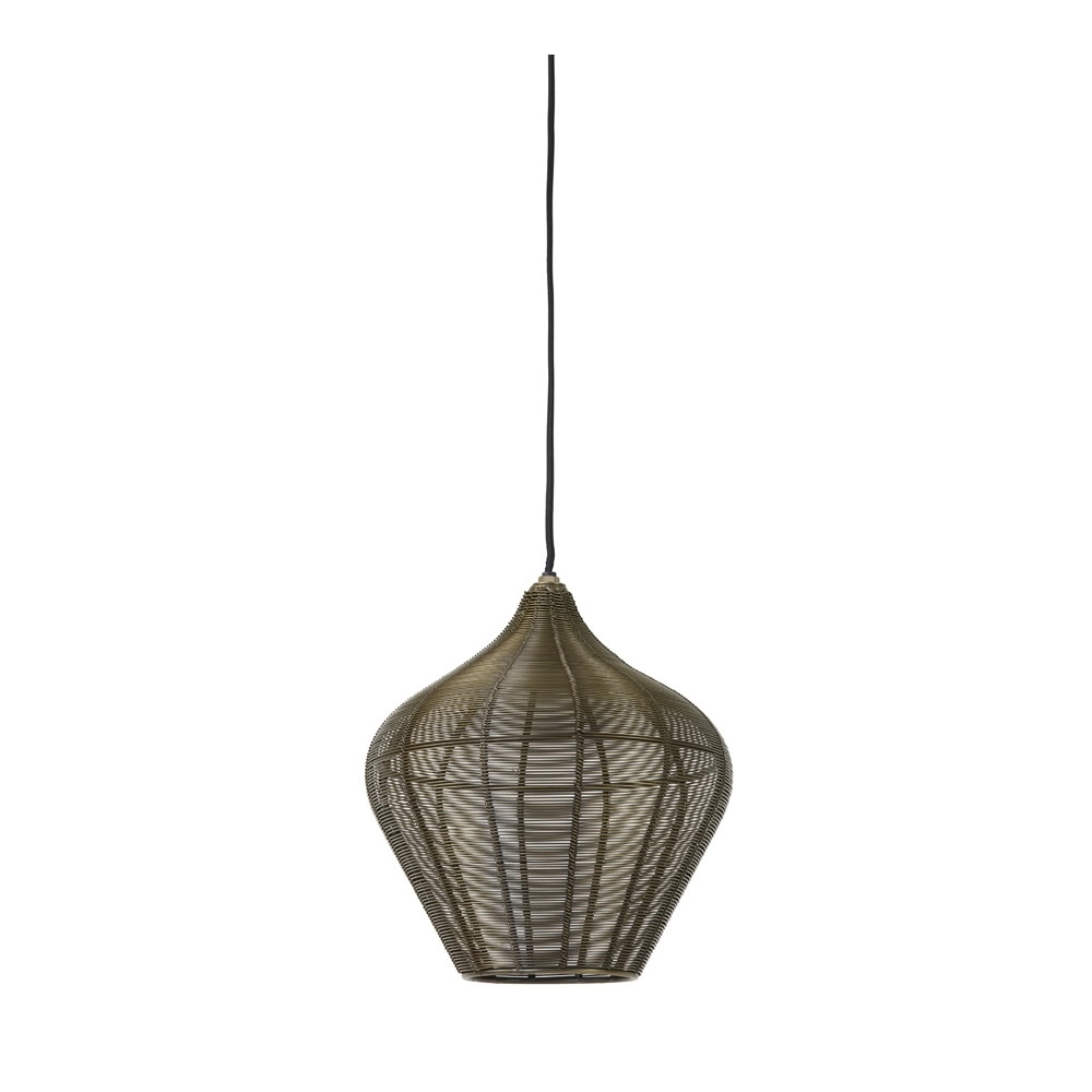 Pendant lamp Alvaro bronze Ø 27cm Light & Living 8717807634094