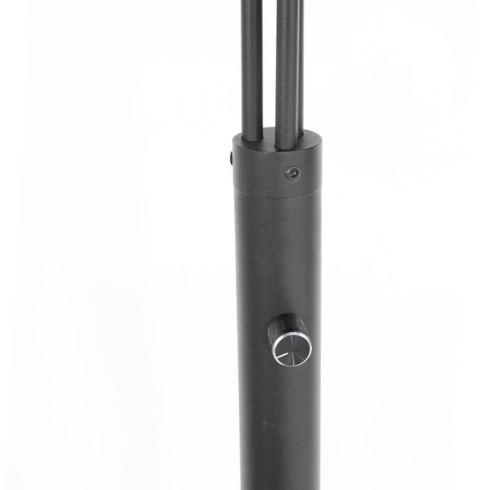 Floor lamp Sparkled Light black with gray caps Steinhauer 8712746173604