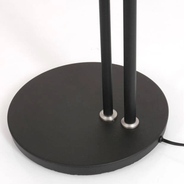 LED reading lamp 2-light Turound 40w - 2200-4000K - 187cm black smoke glass Steinhauer 8712746134827
