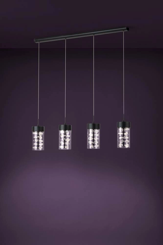 Glass dining room hanging lamp Cabezola Stars of Light 9002759397371