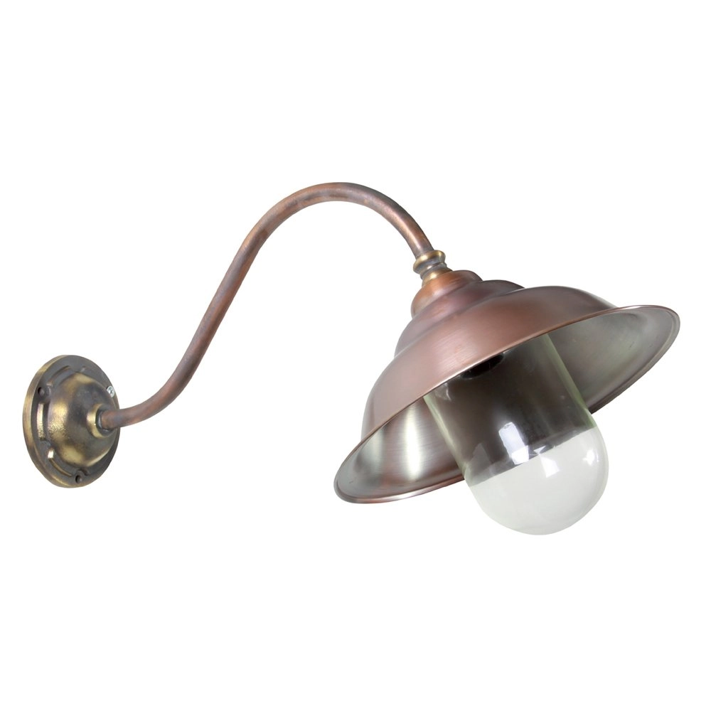 Rustic outdoor lamp Savoye II obliquely