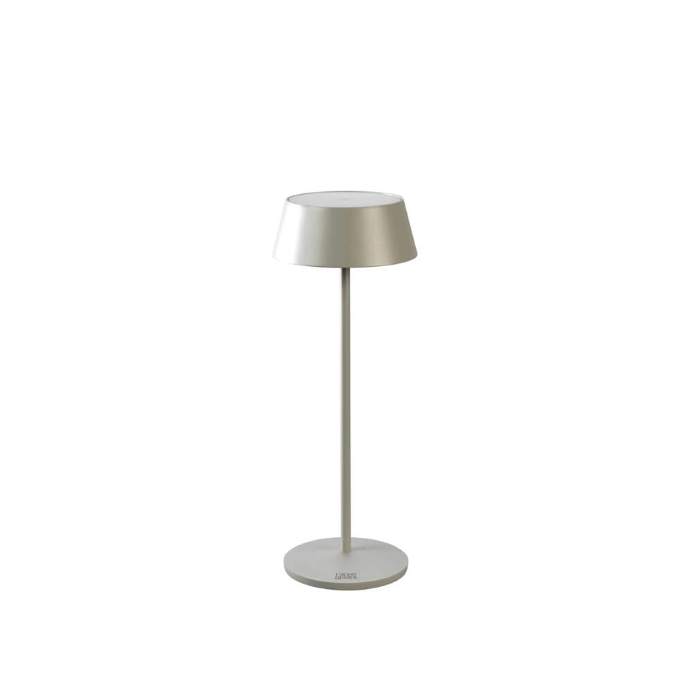Rechargeable table lamp Menton grey KonstSmide 7318307839302