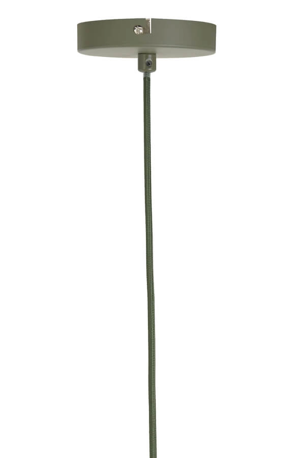 Green pendant lamp Plumeria Ø 50cm Light & Living 8717807651466