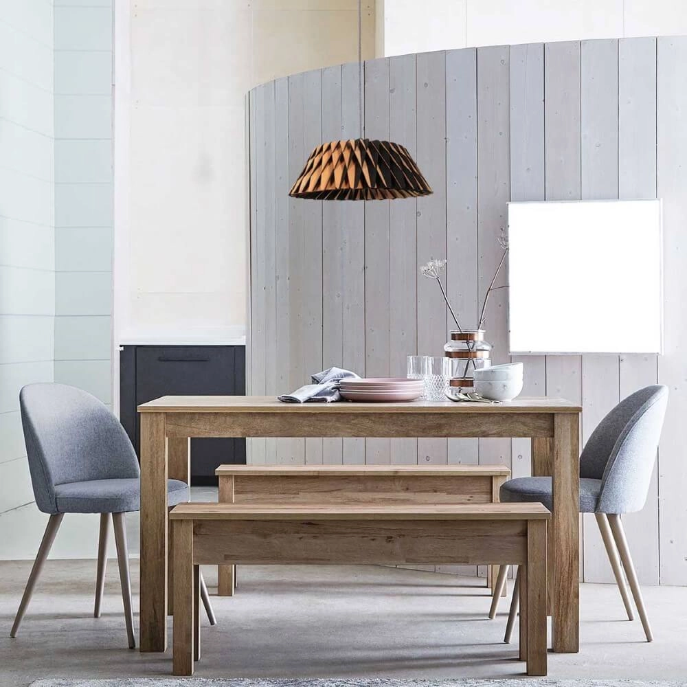 Black wooden hanging lamp Maze Ø 46cm Steinhauer 8712746166293
