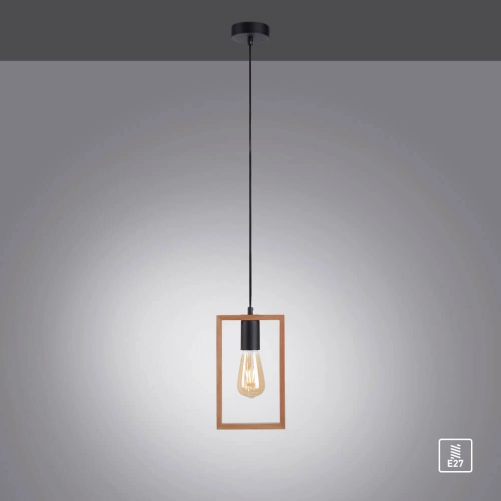 Country Pendant Lamp Franky 1-light Just Light 4043689966423