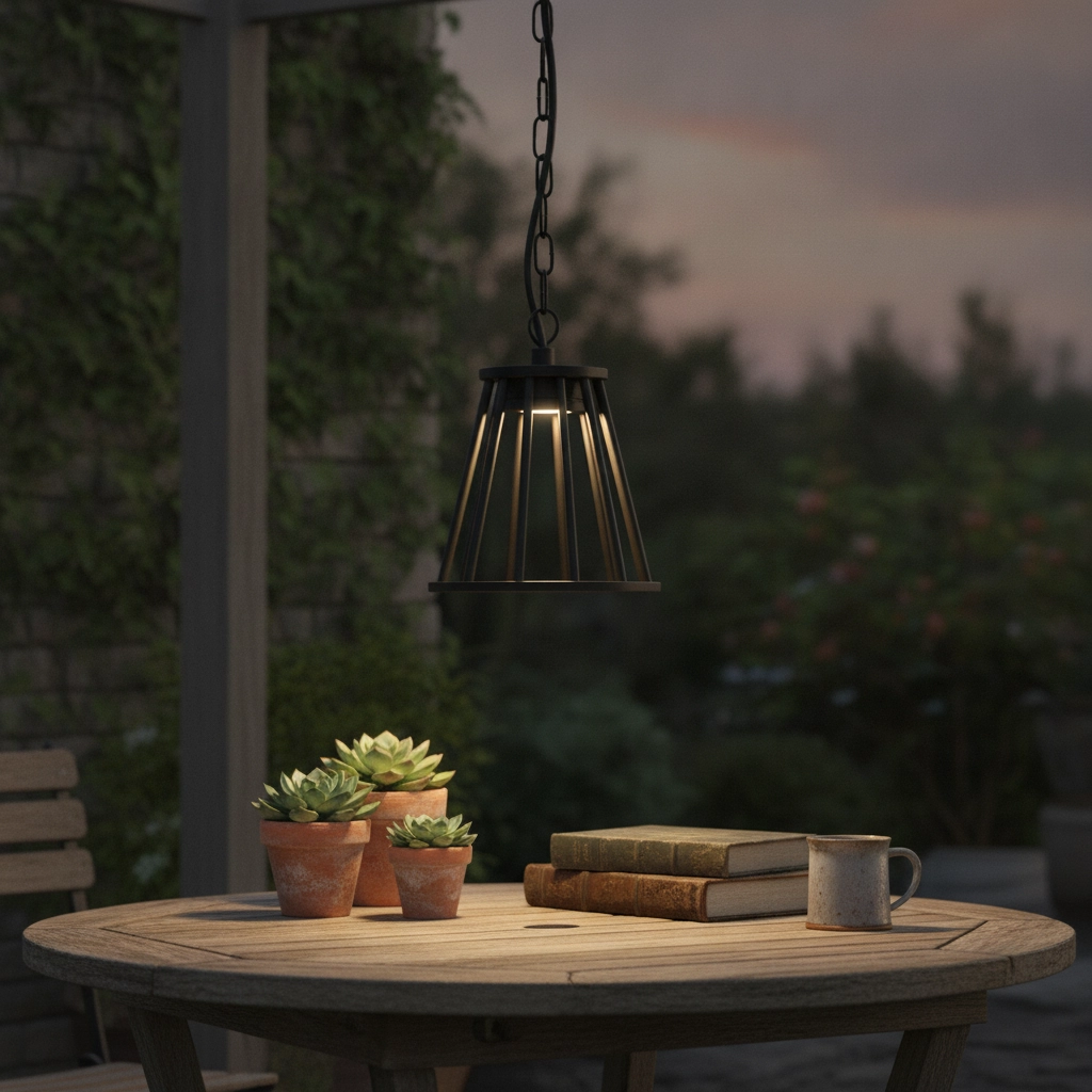 Black pendant lamp Carina design
