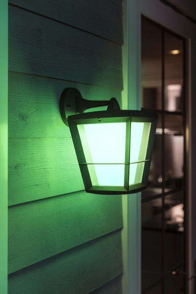 Outdoor lamp Hue Econic square black Philips 8718696170588