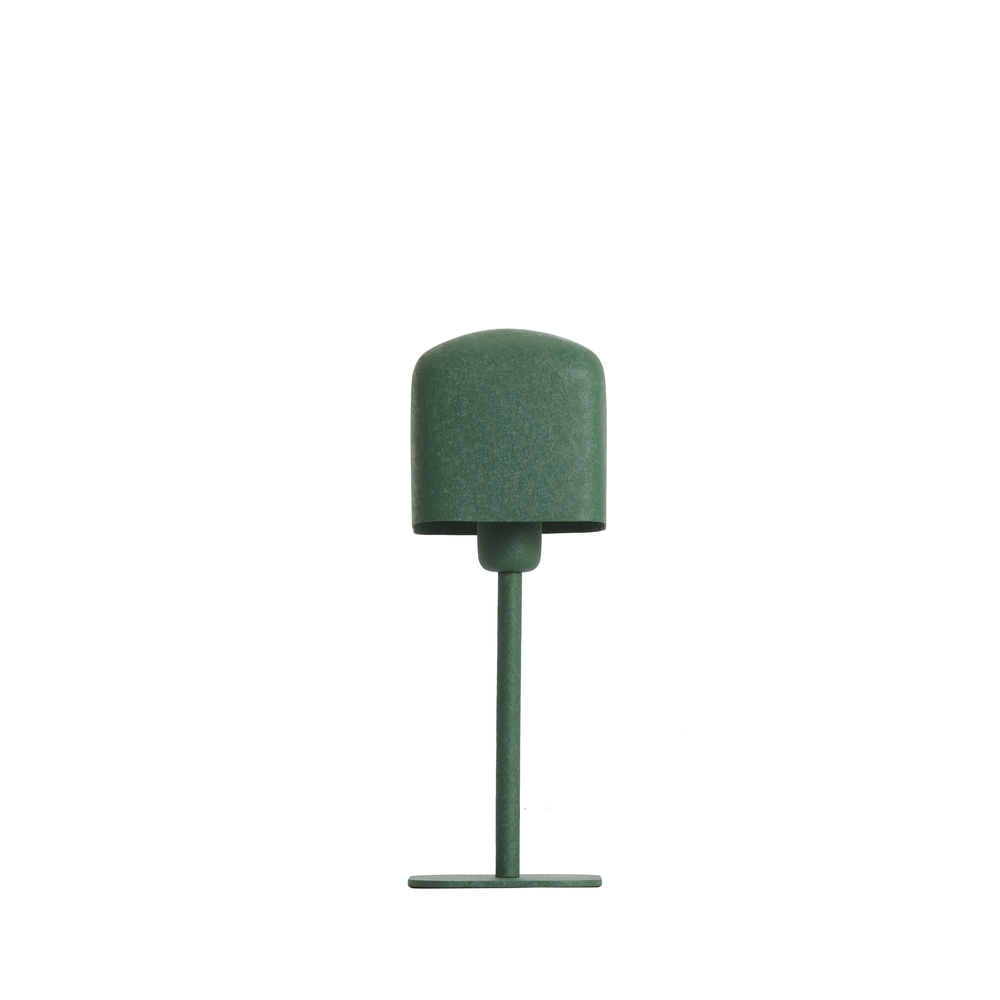 Bedside Lamp Elenie 13x13cm - matt dark green