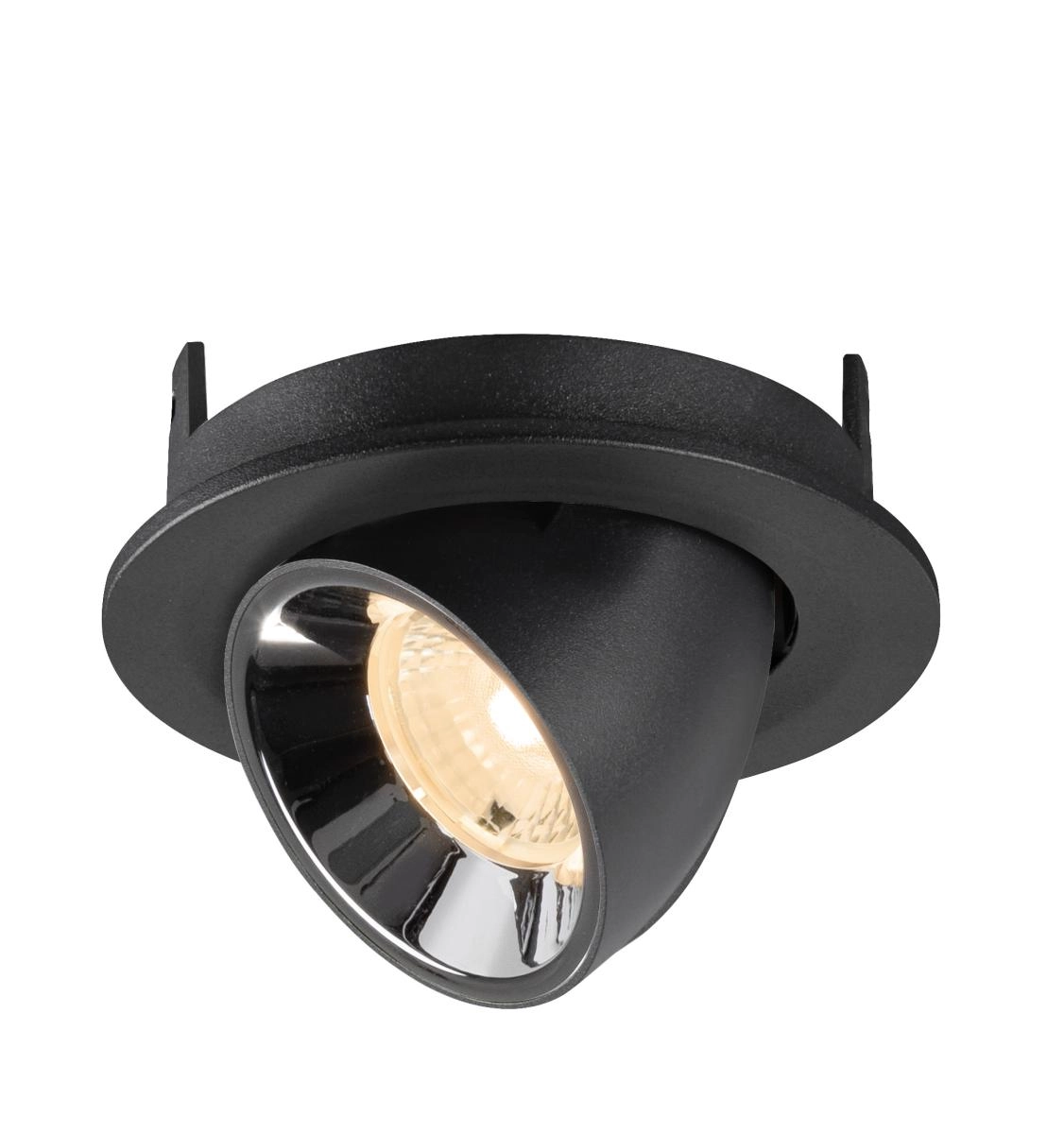 Recessed spotlight Numinos Gimble S black/chrome 2700K - 40deg SLV 4024163313704
