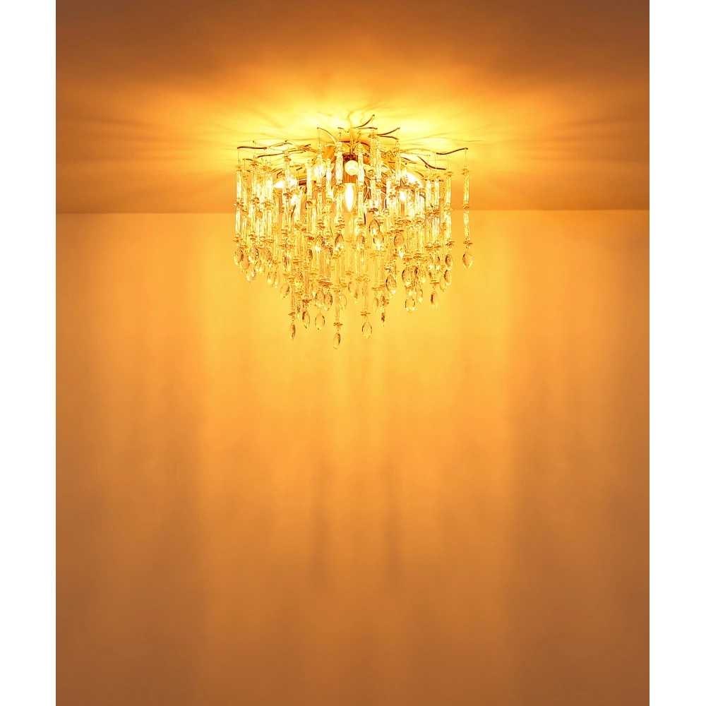 Ceiling lamp Gloria Ø 60cm gold Globo 9007371566983