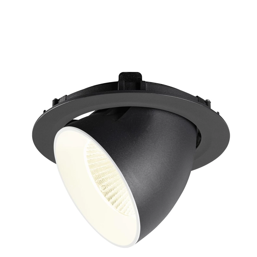 Recessed spotlight Numinos Gimble XL black/white 4000K - 20deg SLV 4024163308533