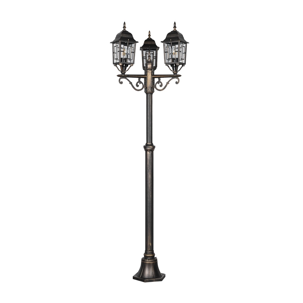 Lantern Volturno 3 crown antique brown Trio 4017807543612