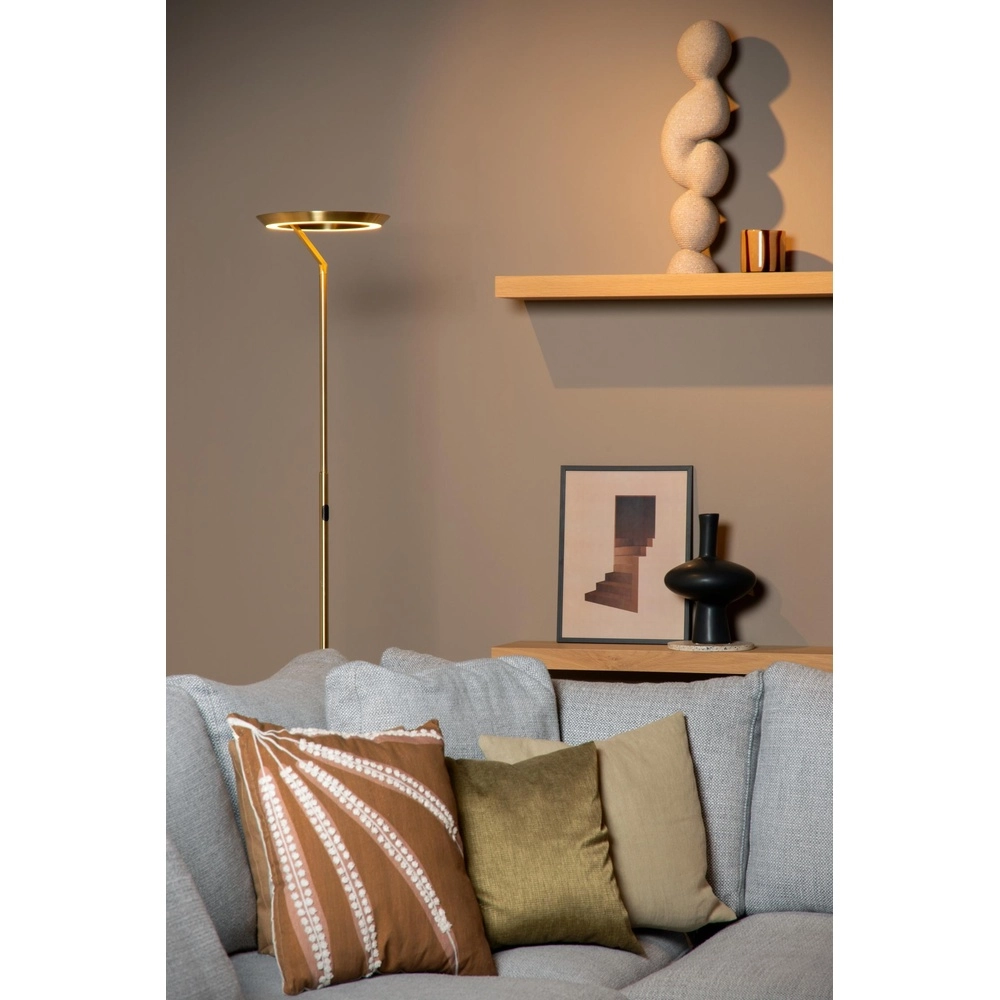 Design floor lamp Celeste gold Ø 28cm Lucide 5411212031921