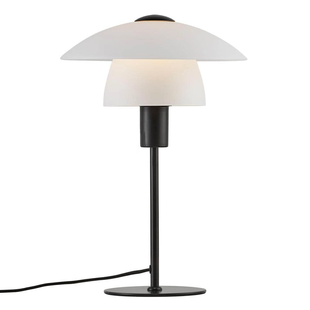 Modern table lamp Verona black and white
