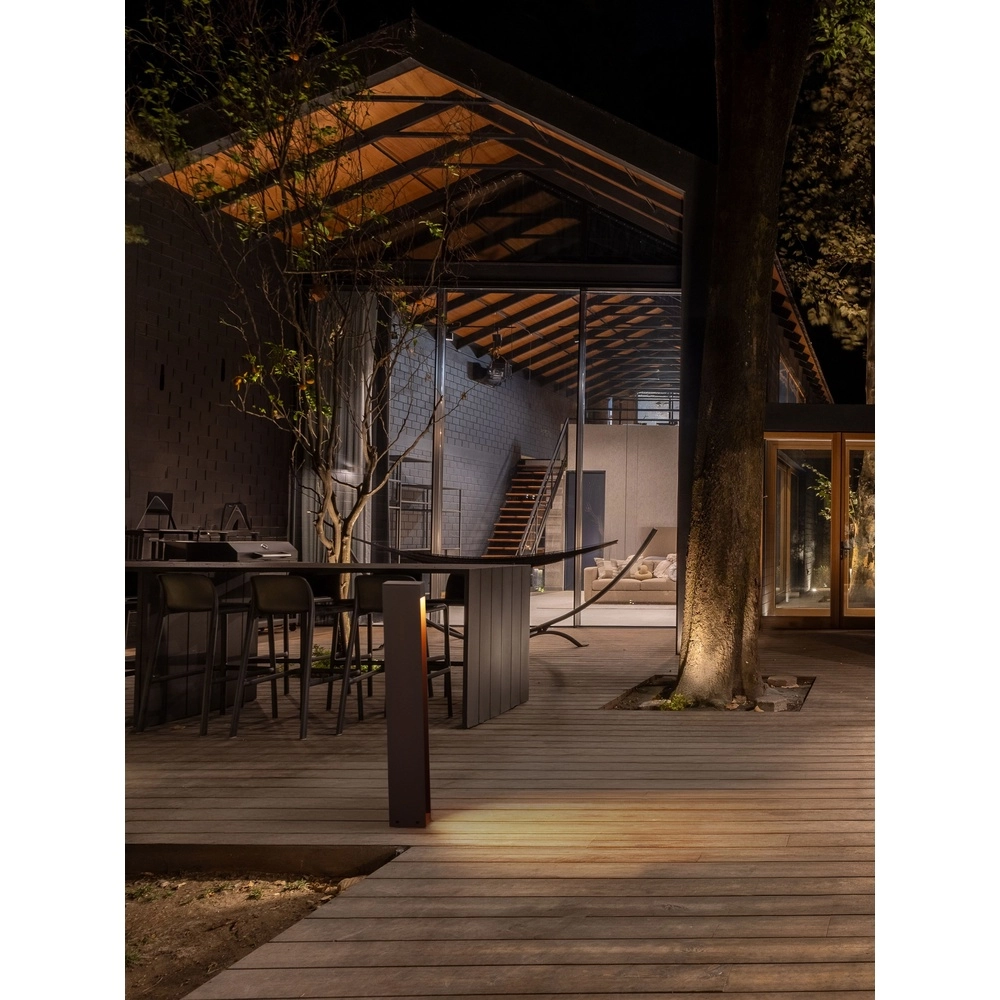 Path lighting Lumix rust brown 60cm