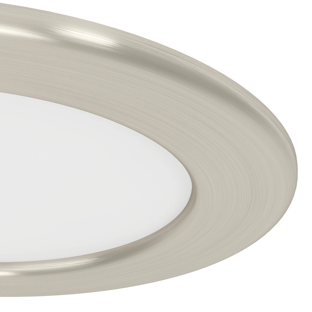 IP44 recessed lamp Fueva 6-Z Zigbee - stainless steel - Ø 12cm Eglo 9008606331031