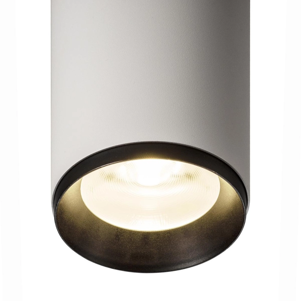 Surface-mounted spot Numinos L Dali cylinder white/black 4000K - 36deg SLV 4024163247733