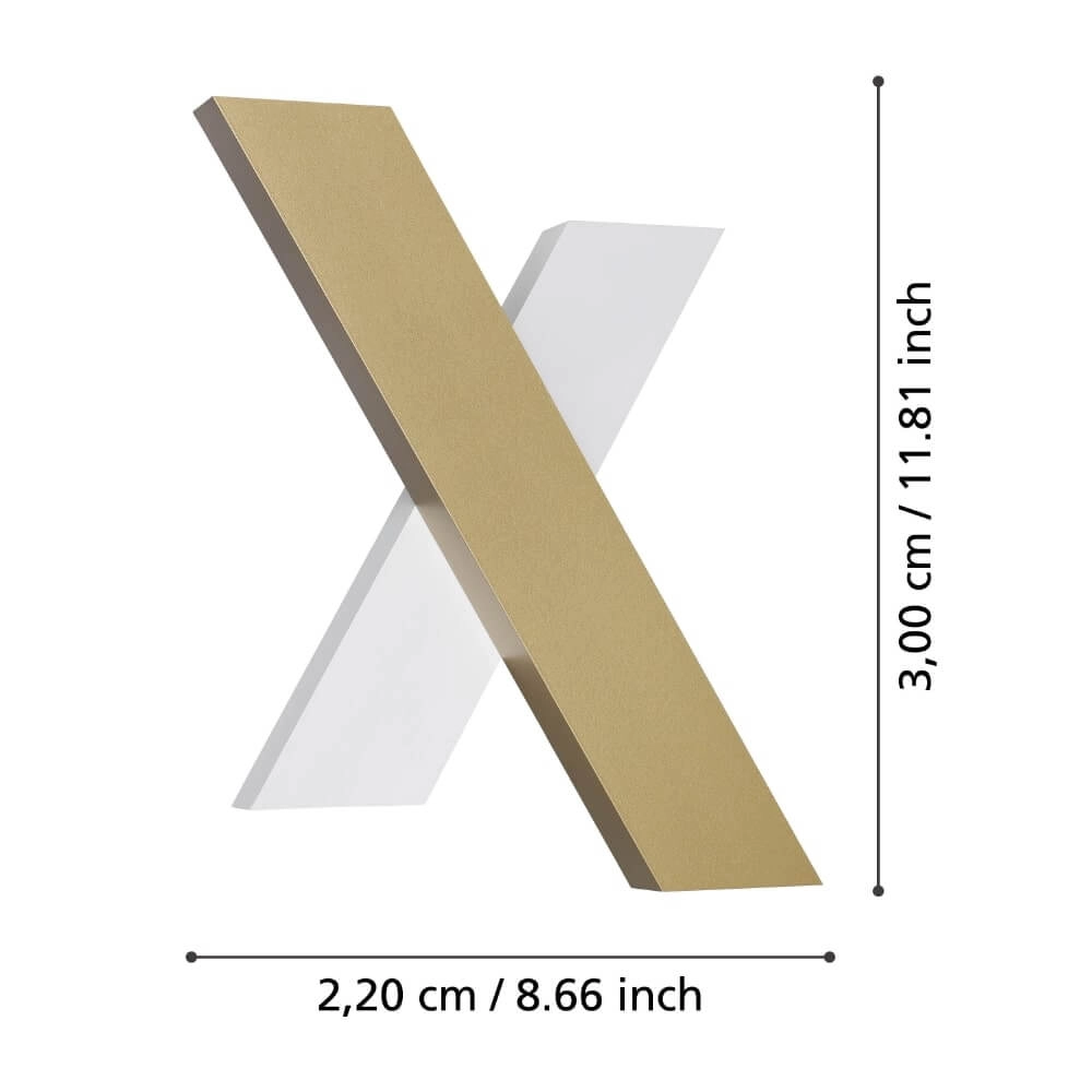 LED wall lamp Brezzara gold Stars of Light 9008606243341