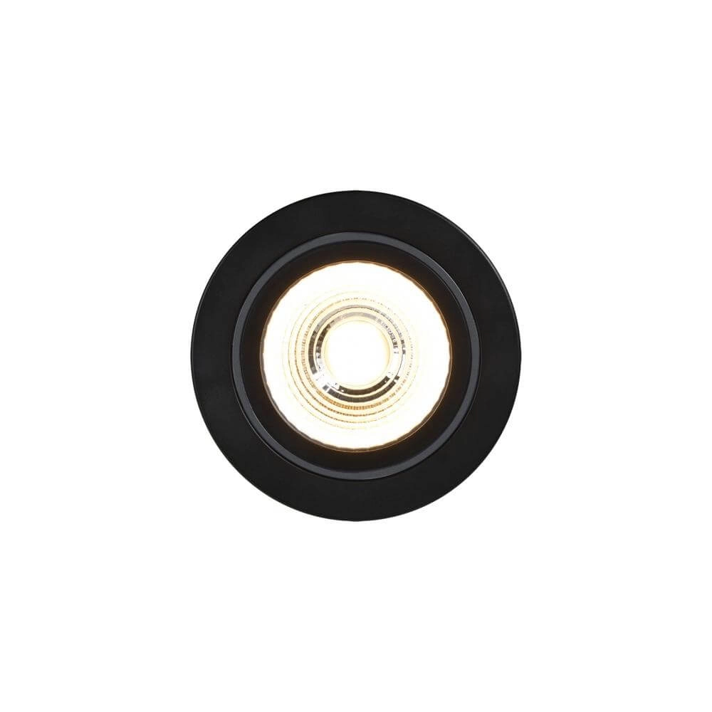 Round recessed spotlight Alec black Nordlux 5704924006968