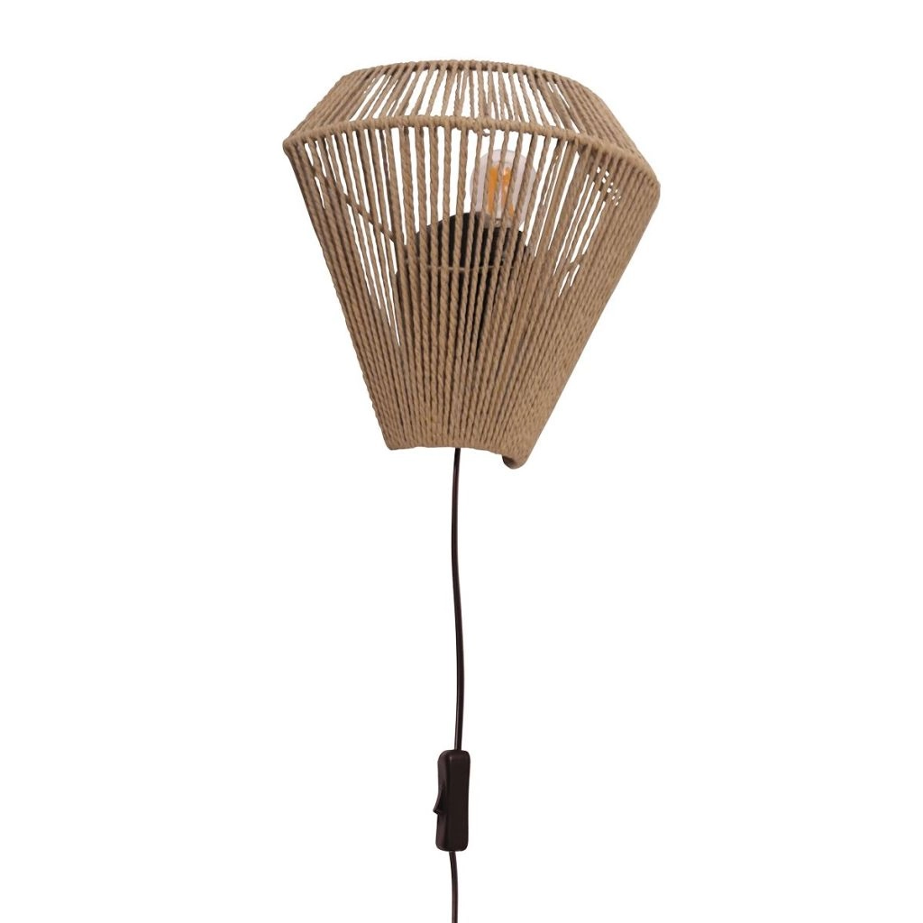 Rattan wall lamp Ropex Rattan Steinhauer 8712746181814