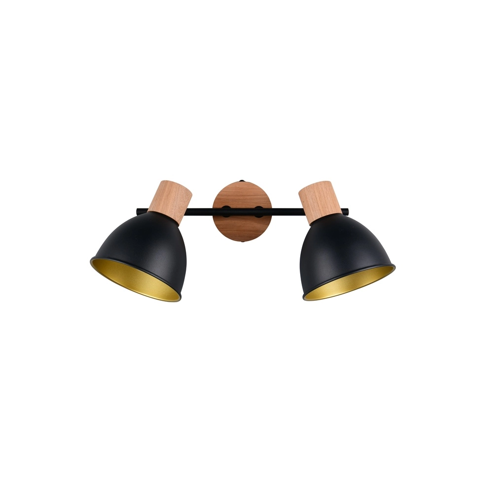 Ceiling lamp Delume Double Black Trio 4017807672275