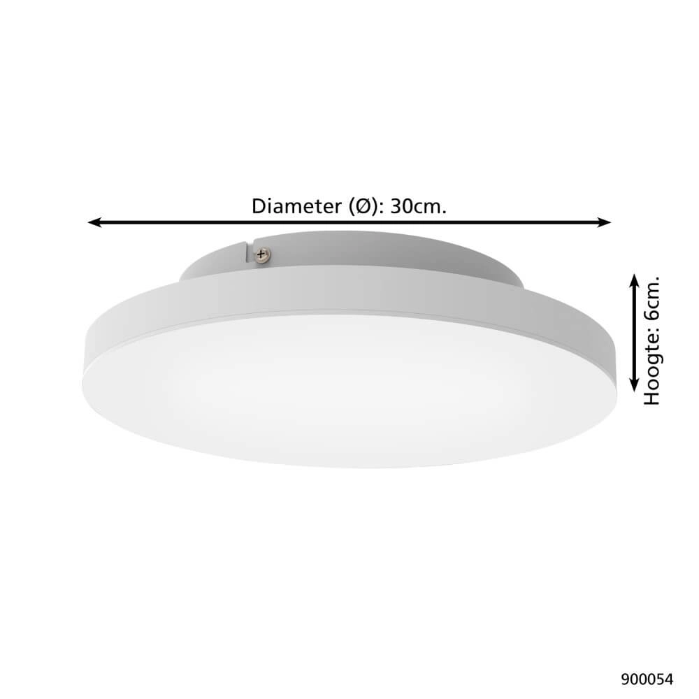Ceiling light Zigbee Turcona-Z Ø 30cm Eglo 9008606221905
