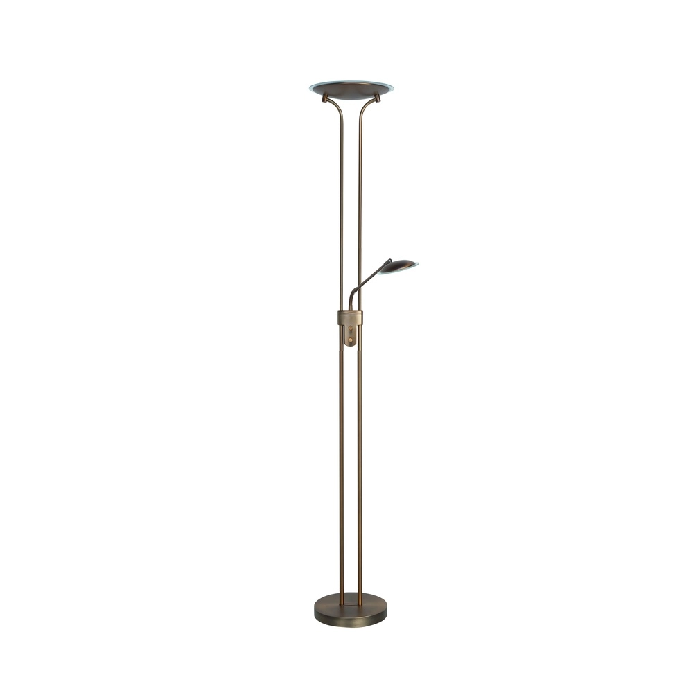 Classic reading lamp Strato copper bronze Ø 28cm