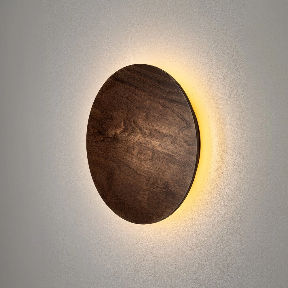 Wall lamp Ring Timber M LED wood Lyora 5903139112901