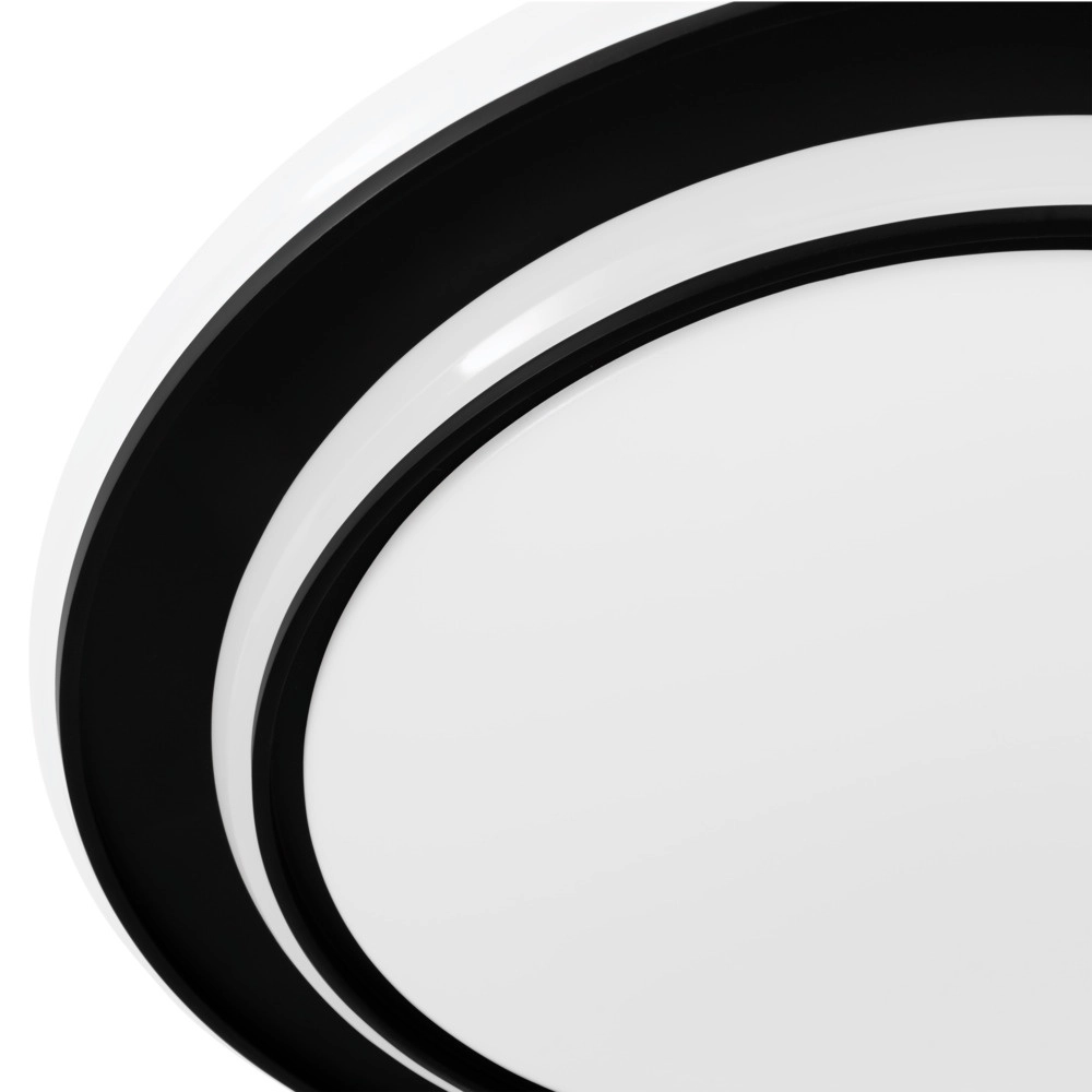Ceiling light Moschetta black Ø 40cm Eglo 9008606357413