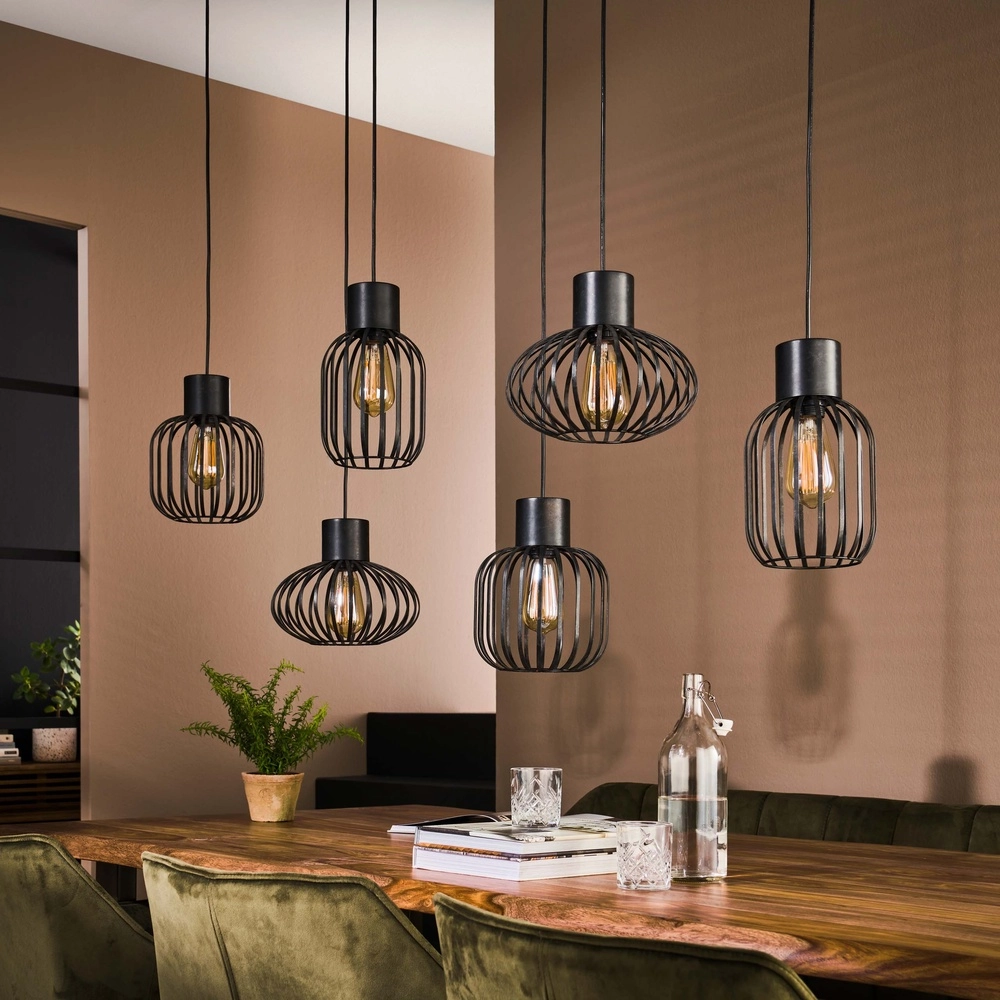 5L Wire Pendant Light Mix E27 - black Lyora 8716803512146