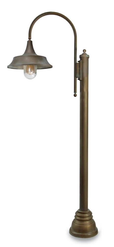 Floor lamp Atelier S - aged brass