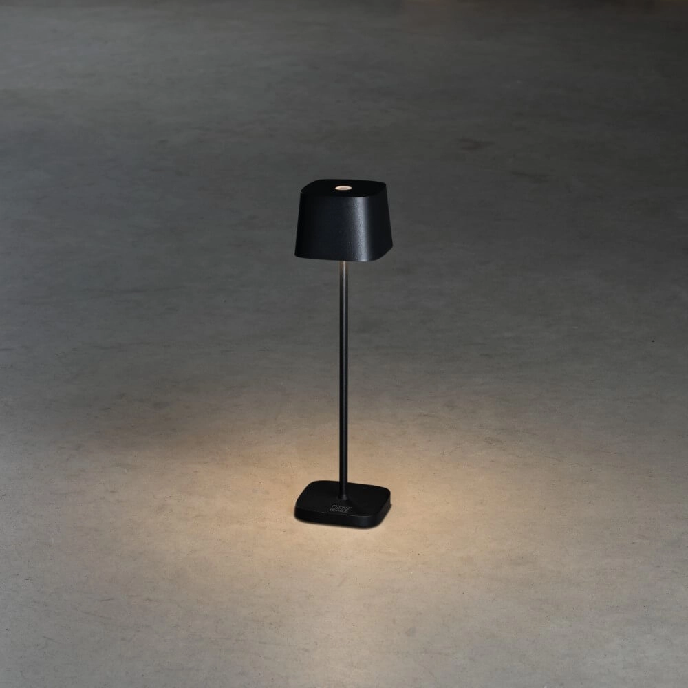 Wireless table lamp Capri mini black KonstSmide 7318307829754