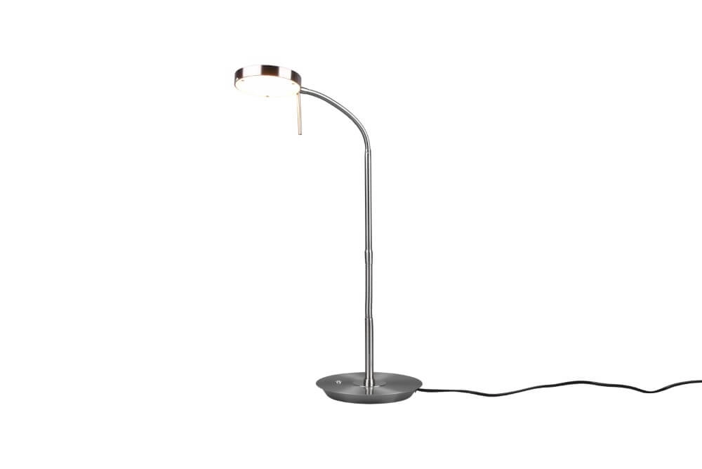 Table lamp Monza 57cm stainless steel Trio 4017807505771