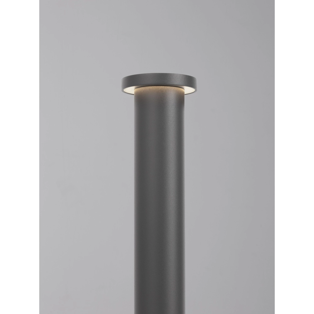 Modern path lighting Bast dark grey 65cm - 2700K Lyora 5212017497635