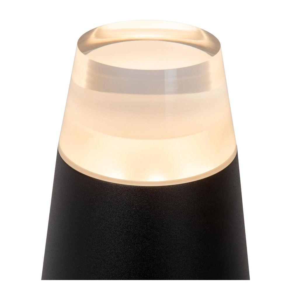 Design pedestal lamp Opus IP54 black Lucide 5411212334060