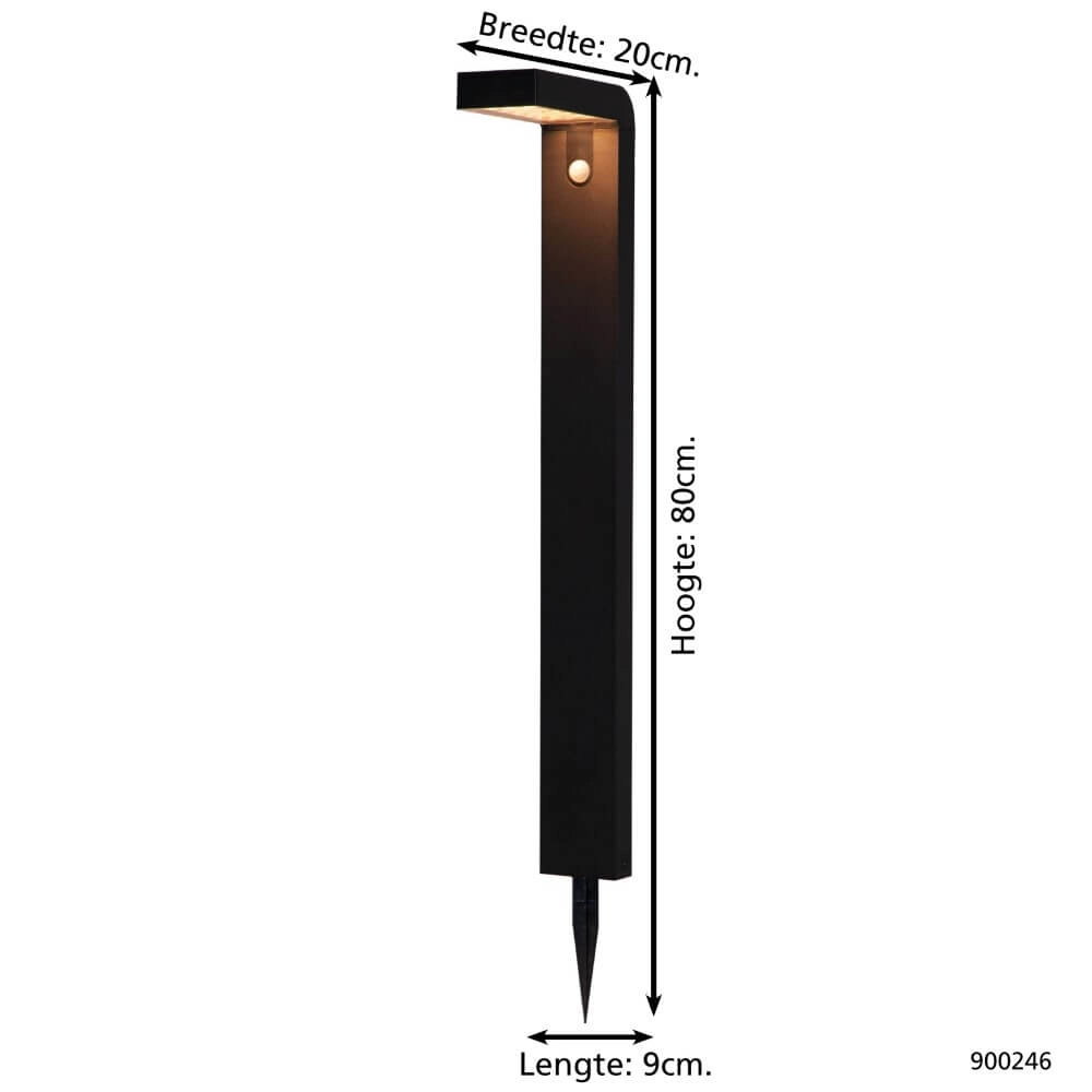 Solar Path Lamp Baracconi with sensor Eglo 9008606230013